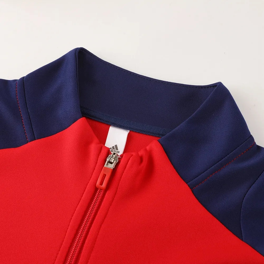2024 Spain Red Jacket Tracksuit