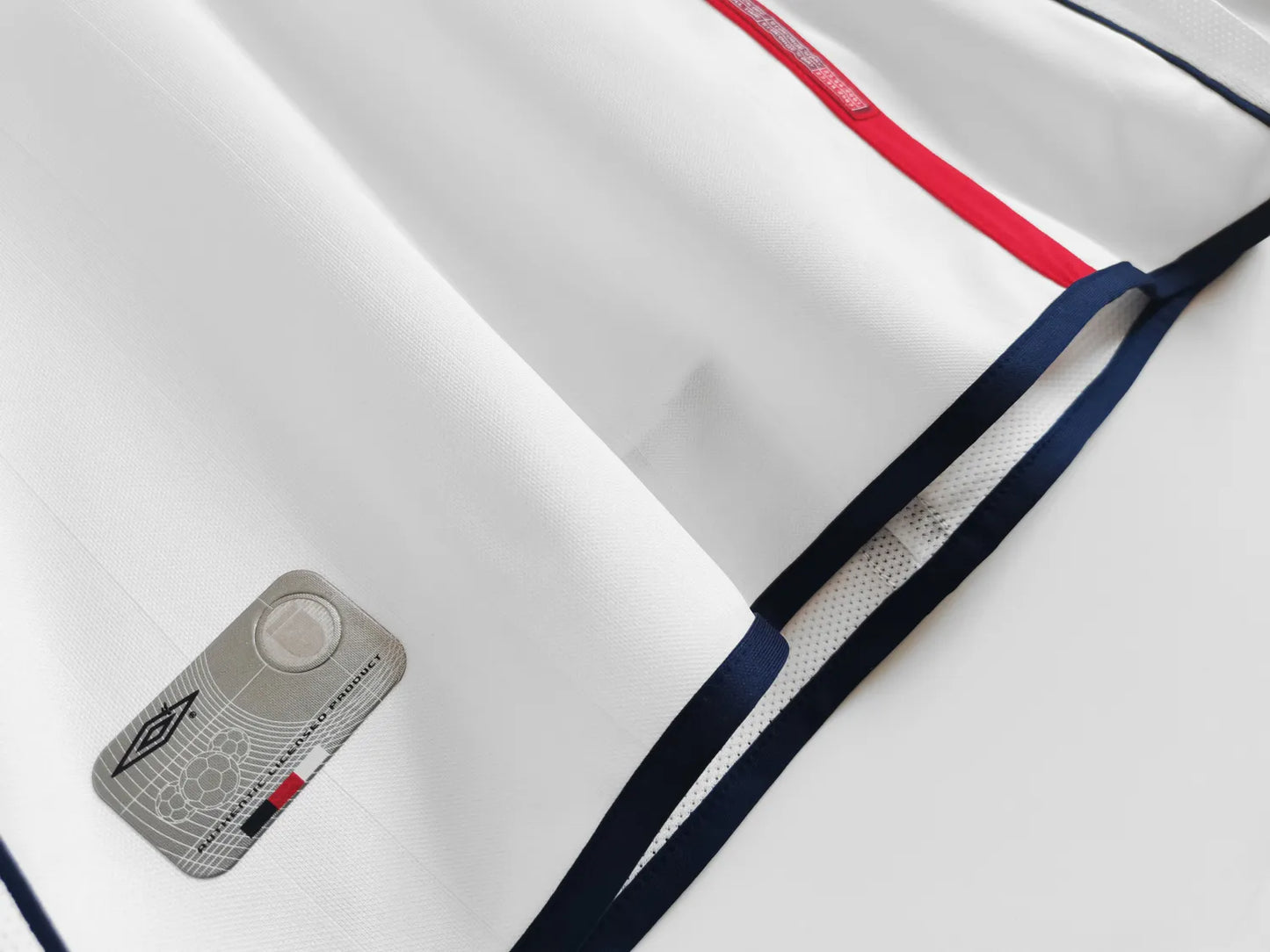 2002 England Home Long Sleeve Retro Jersey
