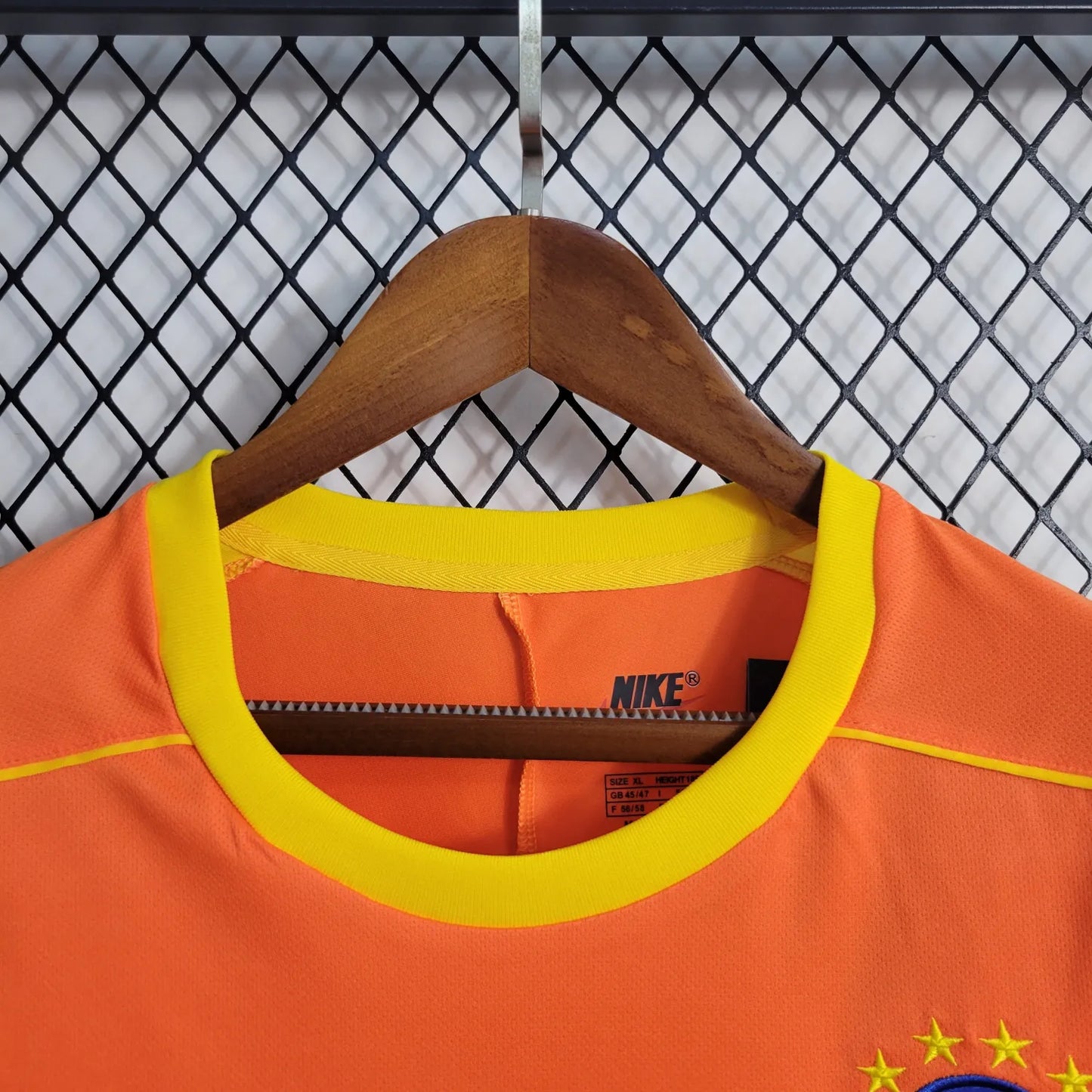 1998 Brazil Goal Keeper Long Sleeve Retro Jersey