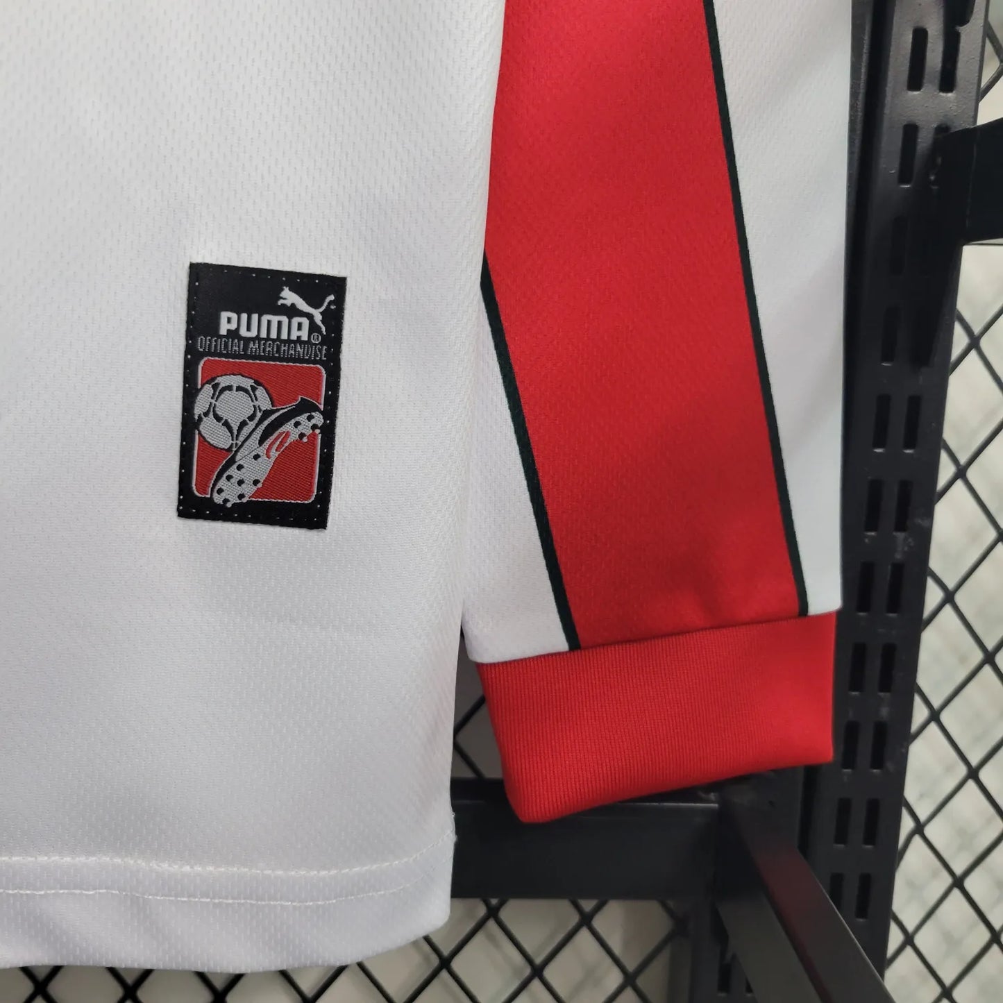 1998 Morocco Away White Long Sleeve Retro Jersey