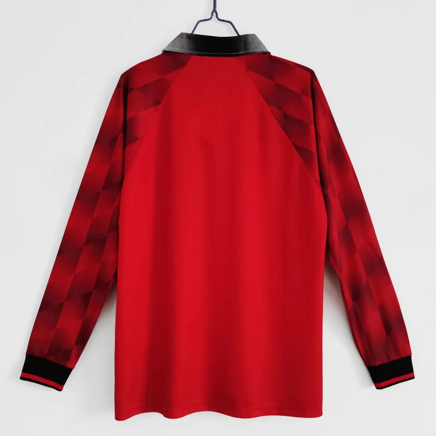 1996-97 Manchester United Home Long Sleeve Retro Jersey