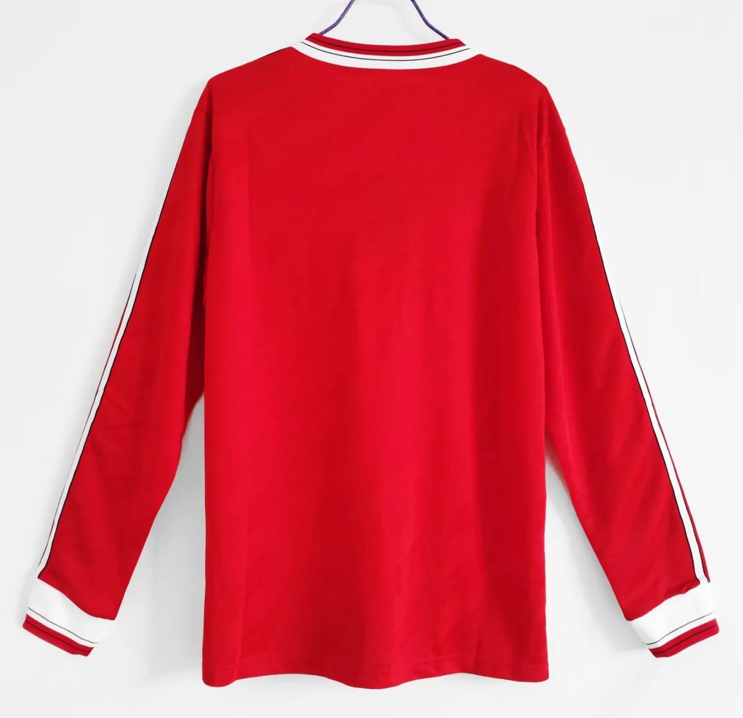 1986-88 Manchester United Home Long Sleeve Retro Jersey