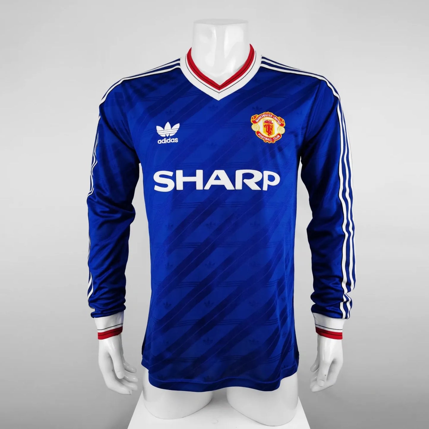 1986-88 Manchester United Third Long Sleeve Retro Jersey