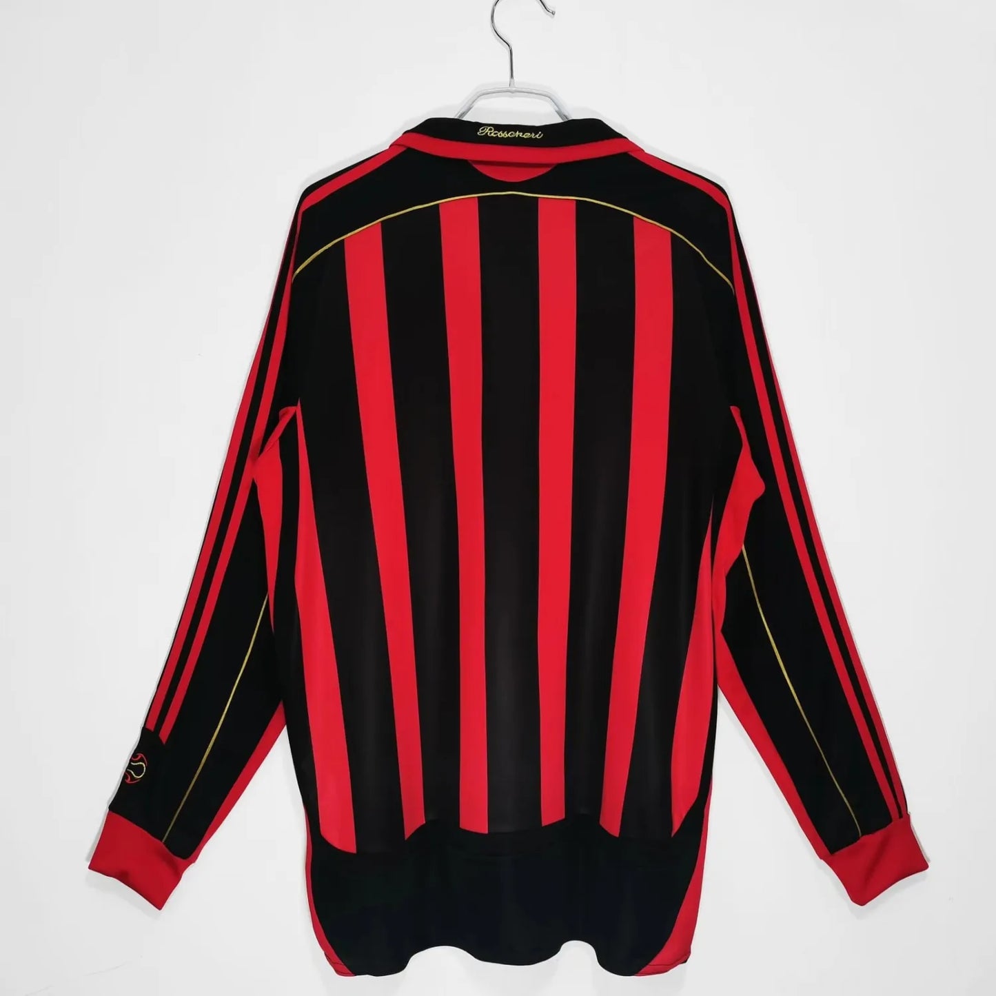 2006-07 AC Milan Home Long Sleeve Retro Jersey