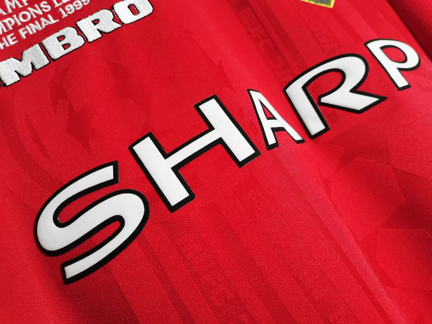 1999-00 Manchester United Home Long Sleeve Retro Jersey