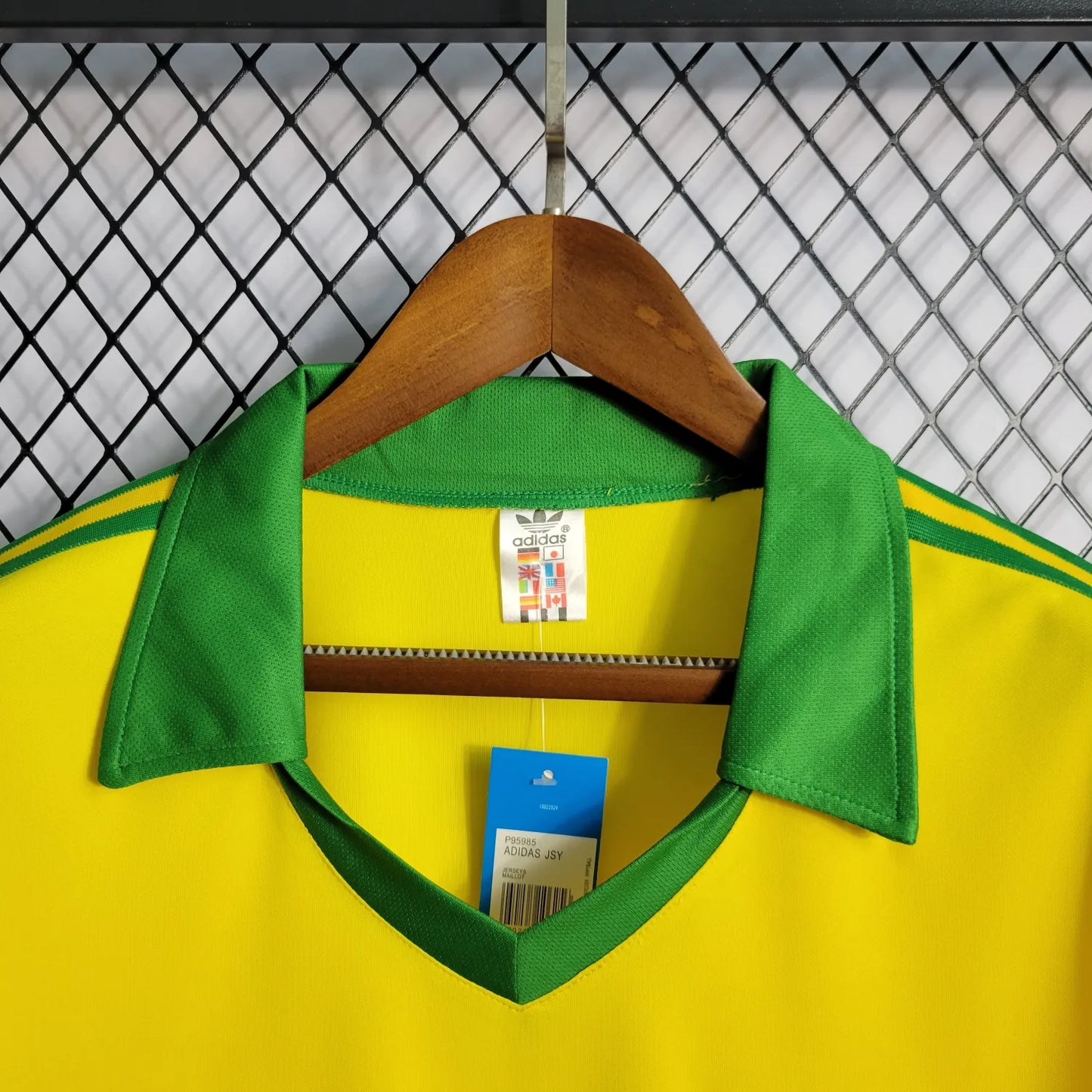 1978 Brazil Home Retro Jersey