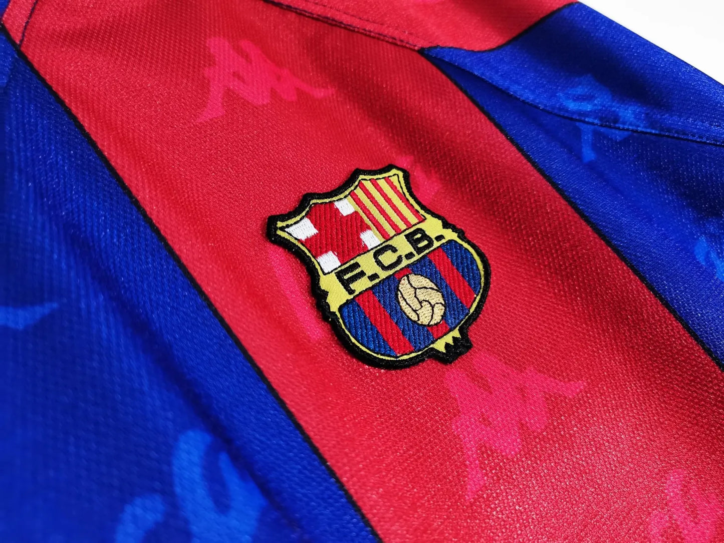 1995-97 Barcelona Home Retro Jersey