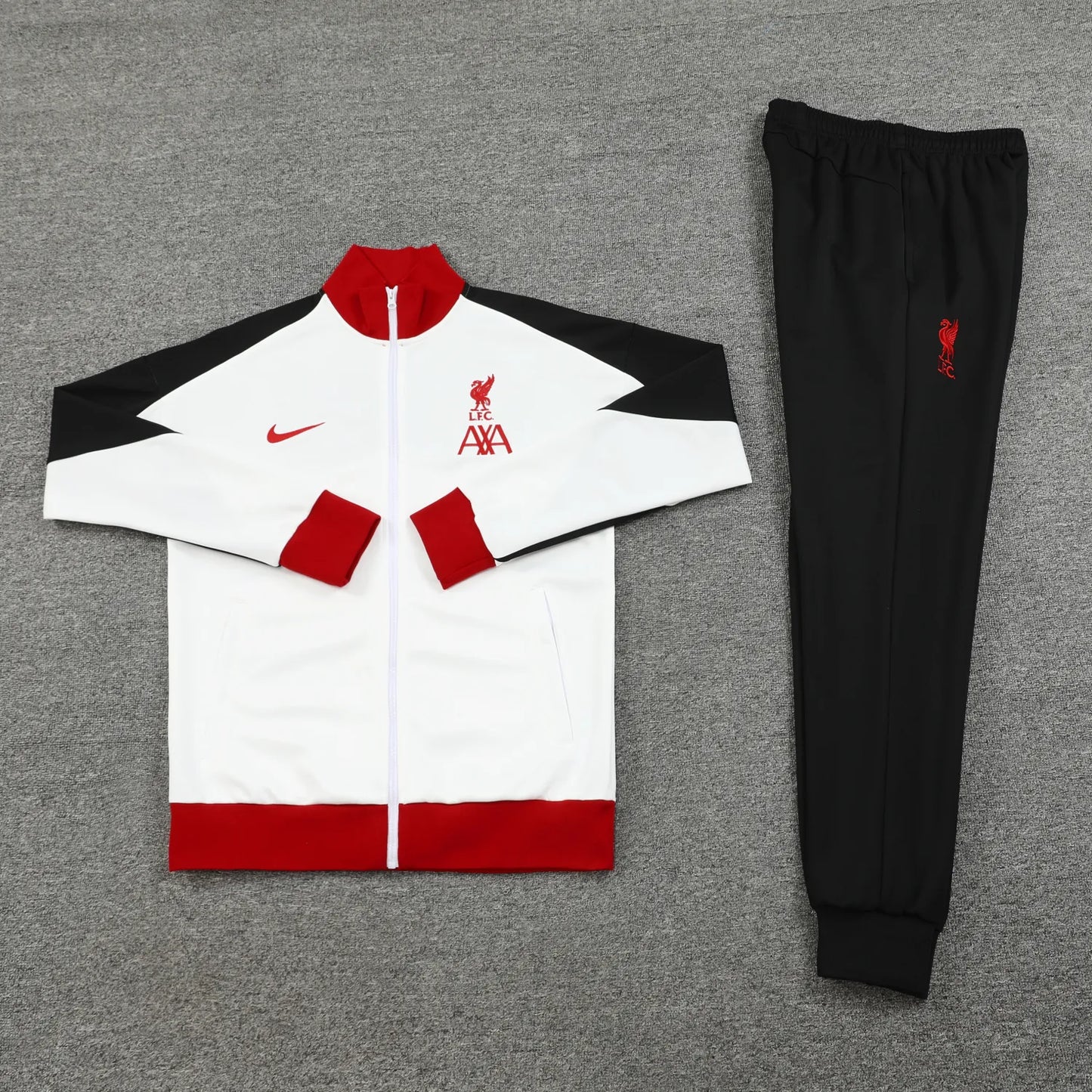 24-25 Liverpool White Jacket Tracksuit
