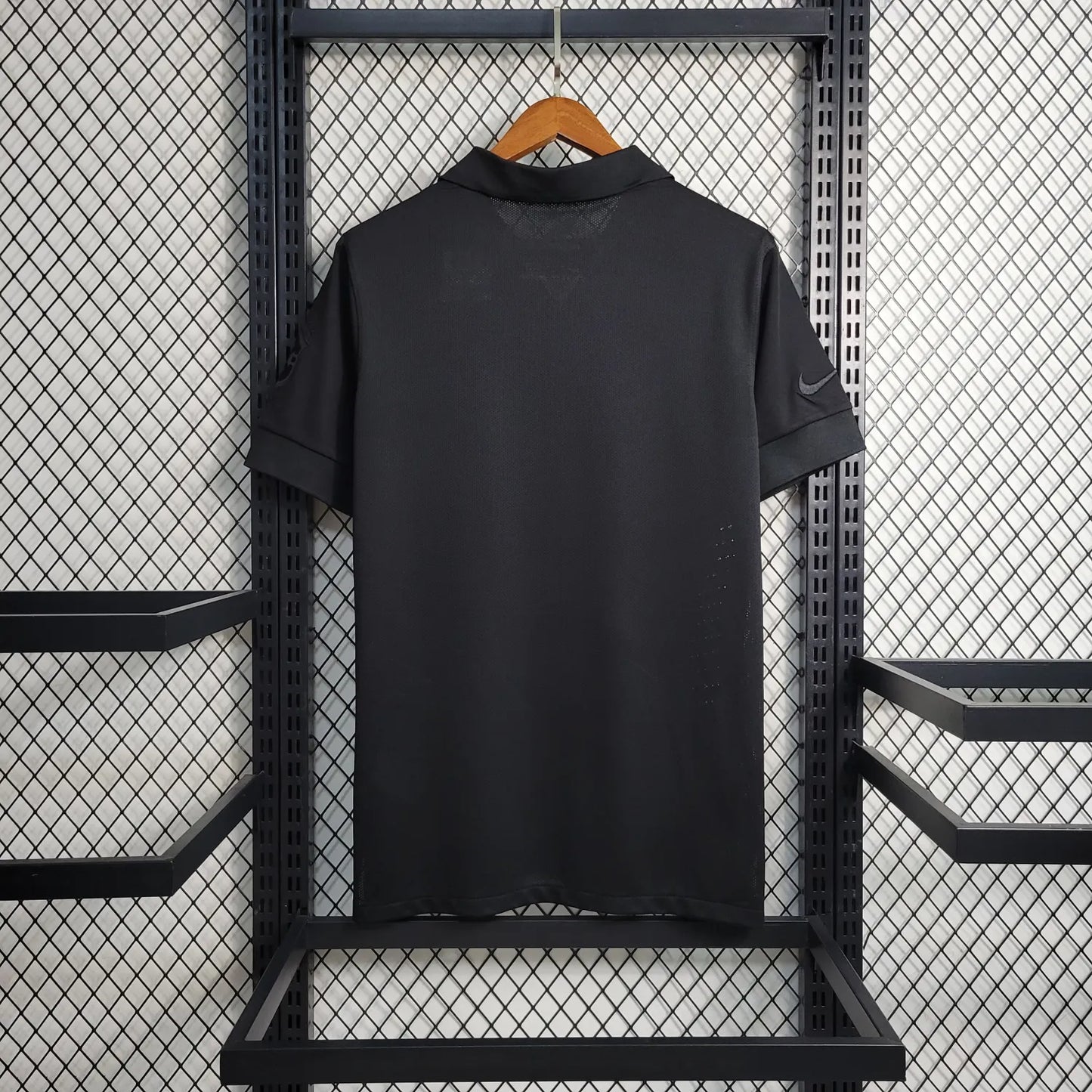 2013 Brazil Black Retro Jersey