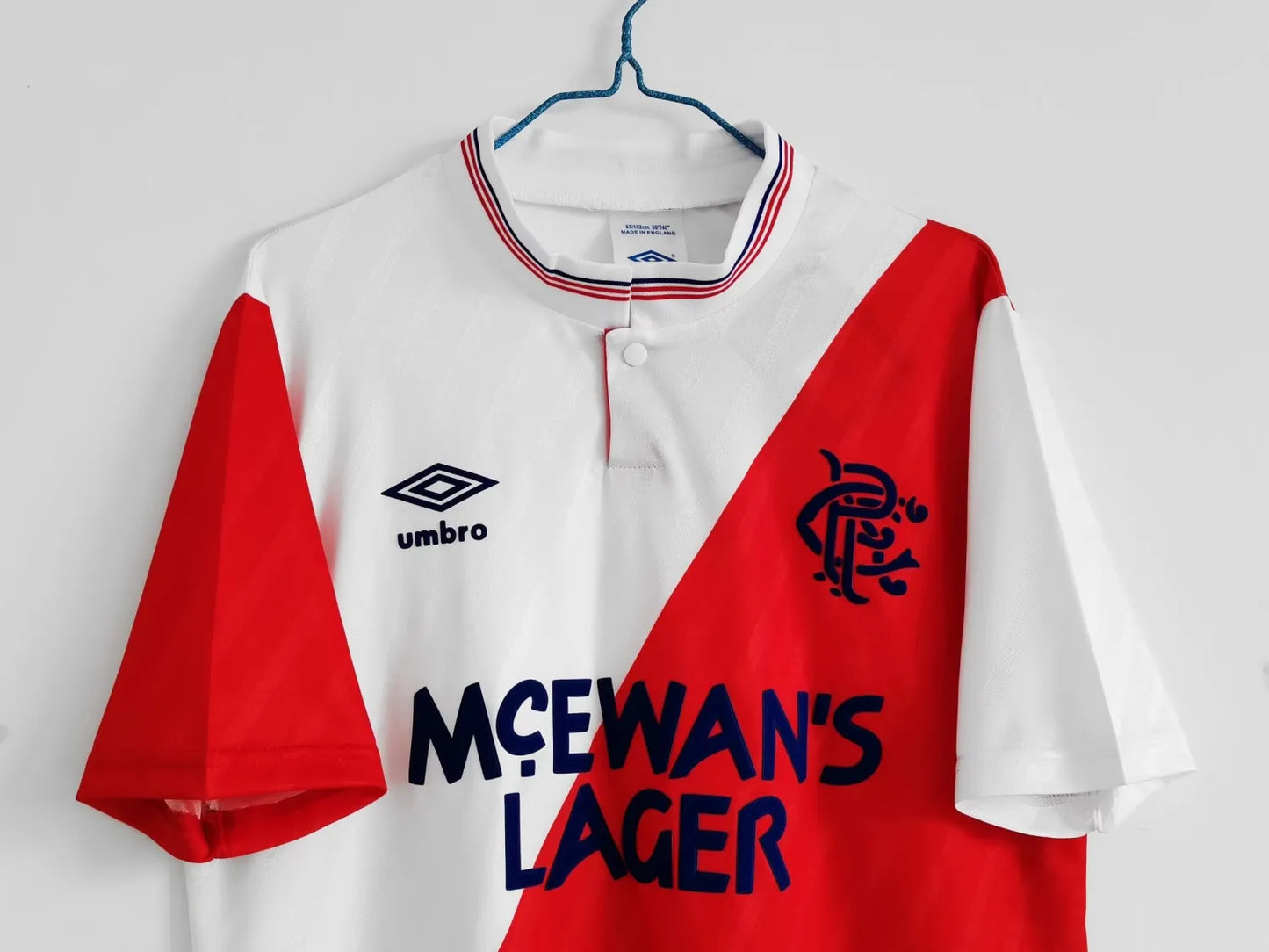 1987-88 Rangers Away Retro Jersey