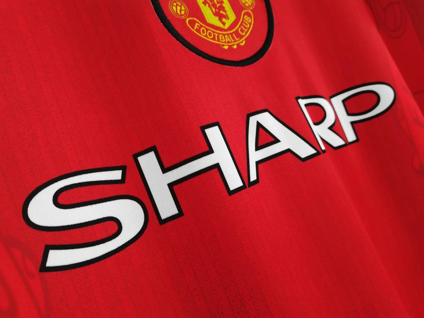 1996-97 Manchester United Home Retro Jersey