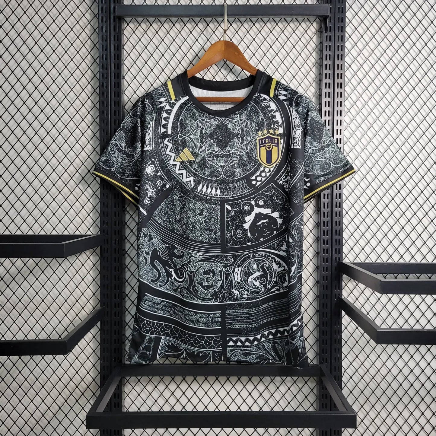 23-24 Italy Black Special Edition Fans Jersey