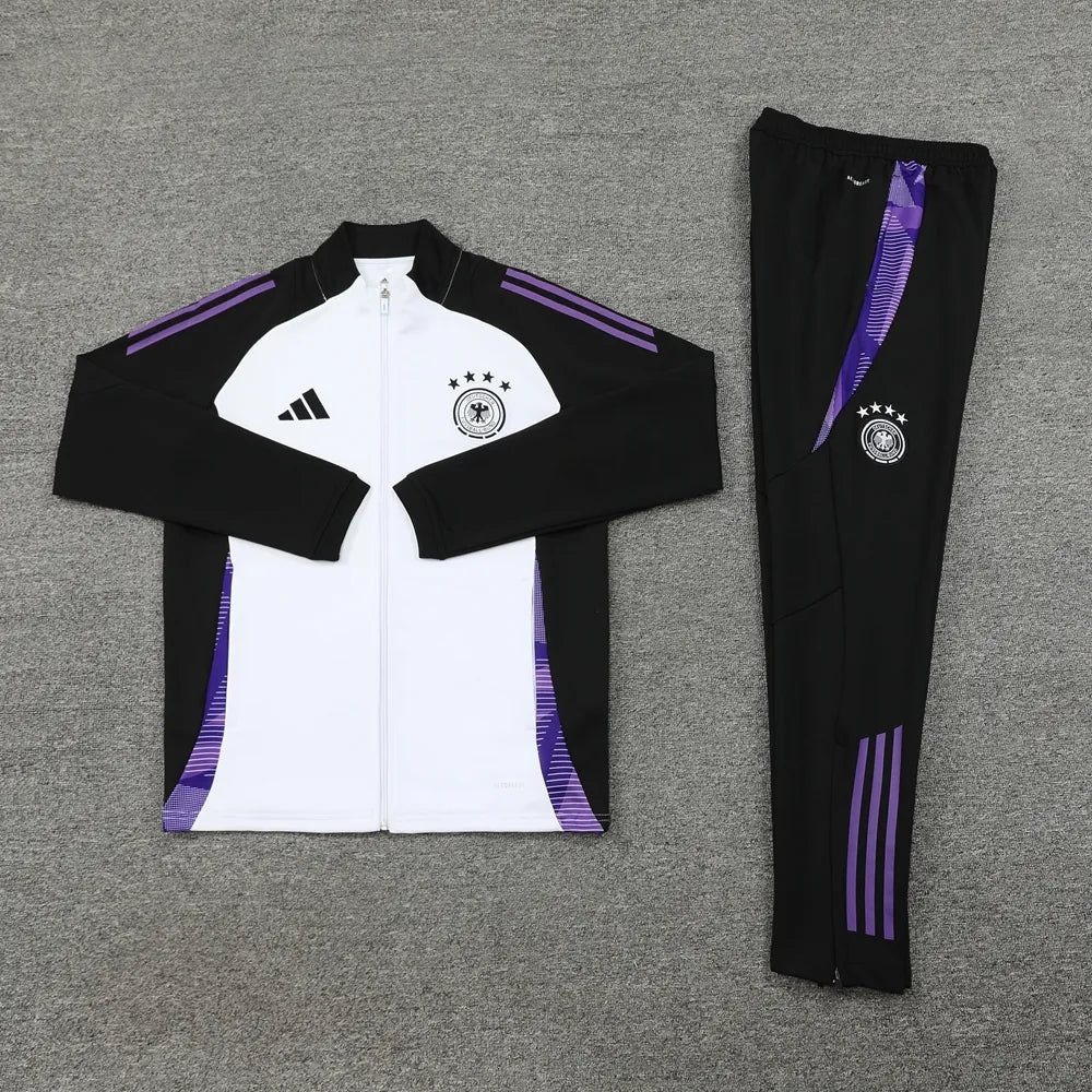 2024Germany White Jacket Tracksuit