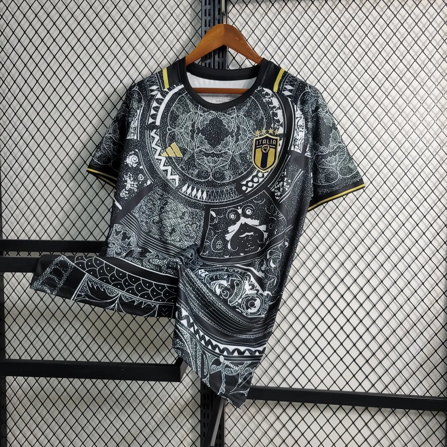 23-24 Italy Black Special Edition Fans Jersey