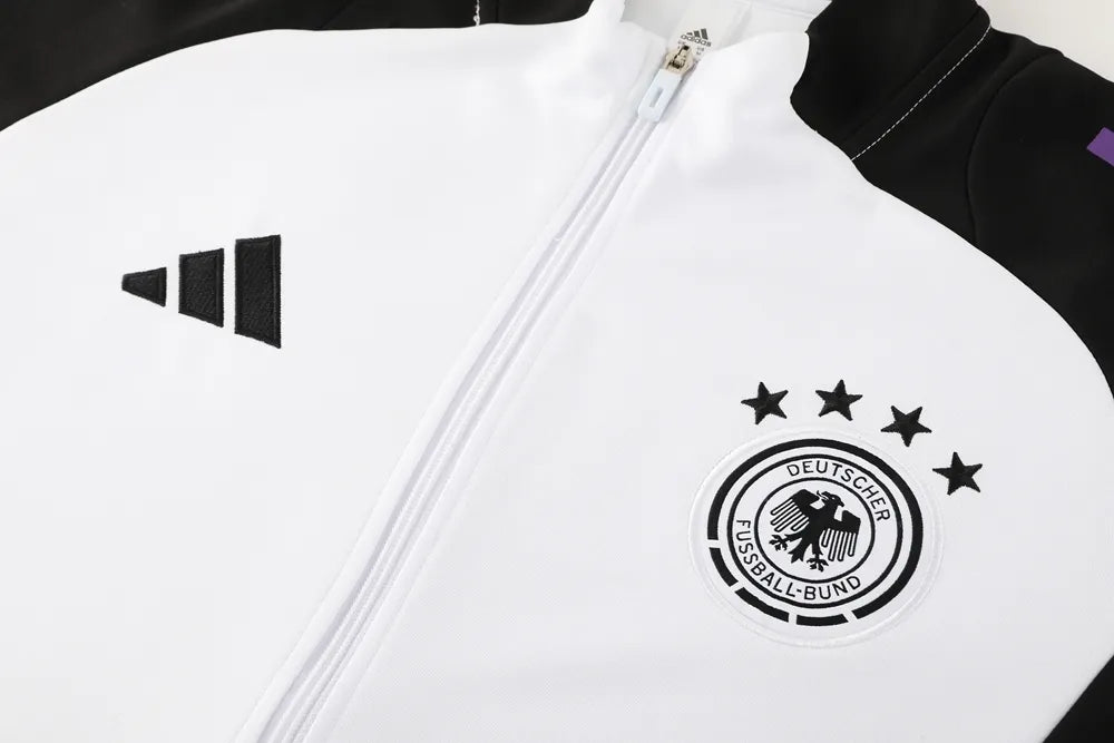 2024Germany White Jacket Tracksuit