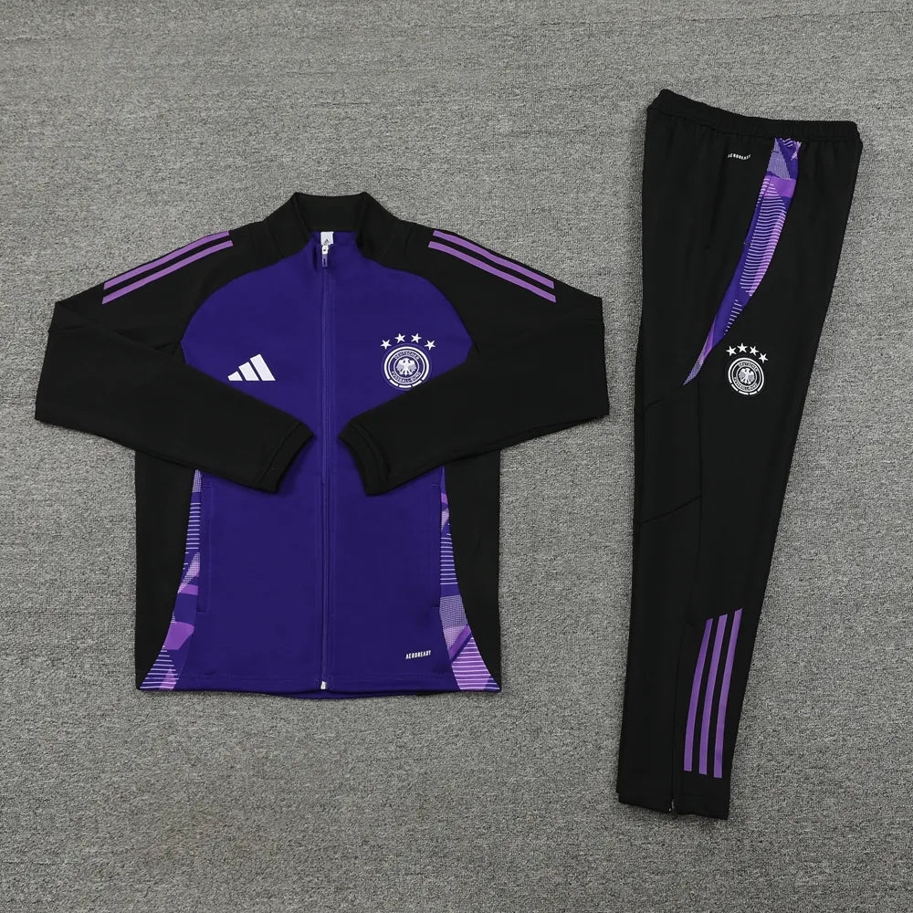 2024Germany Purple Jacket Tracksuit