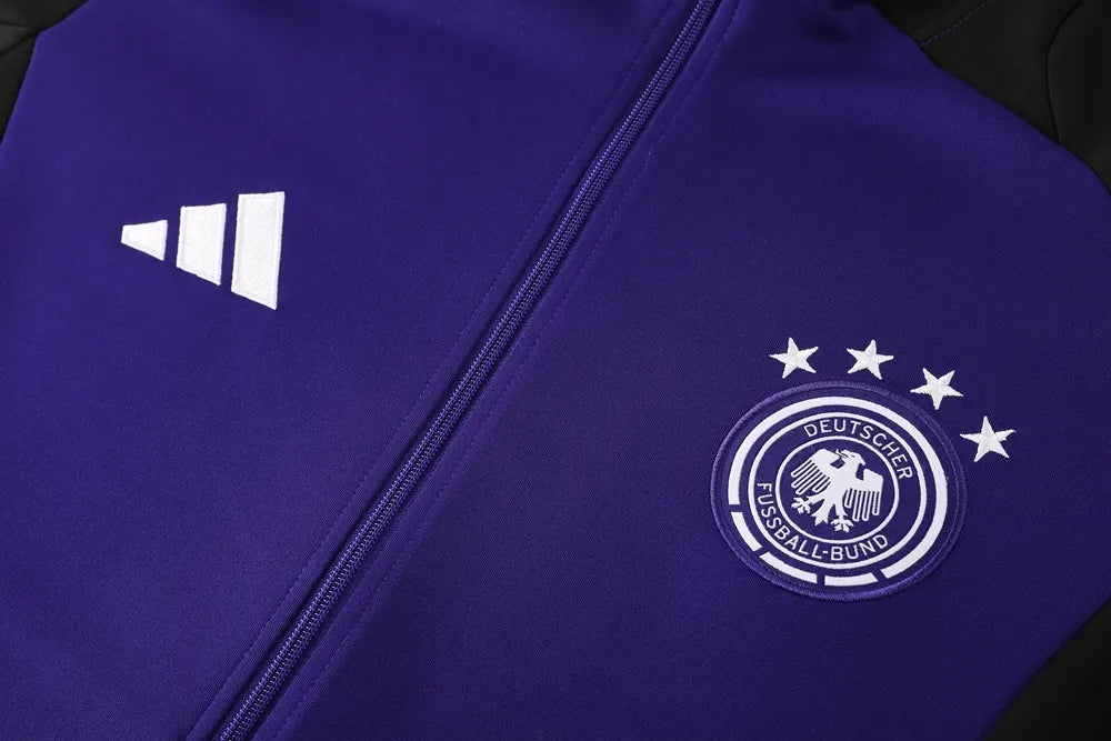 2024Germany Purple Jacket Tracksuit