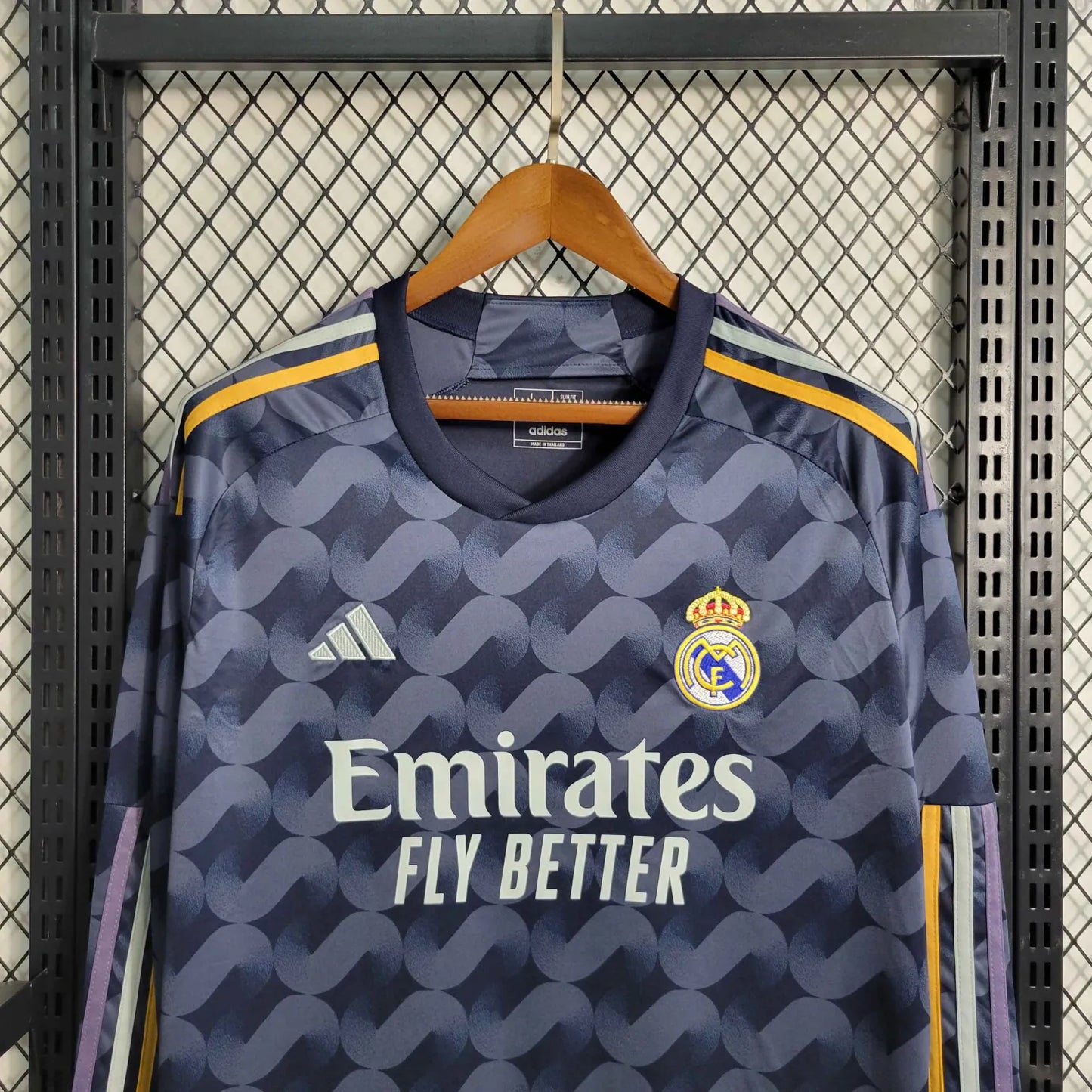23-24 Real Madrid Away Fans Long Sleeve Jersey