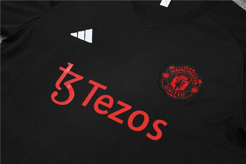 23-24 Manchester United Short Sleeve Training Suit