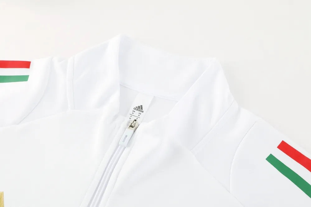 2024 Italy White Jacket Tracksuit