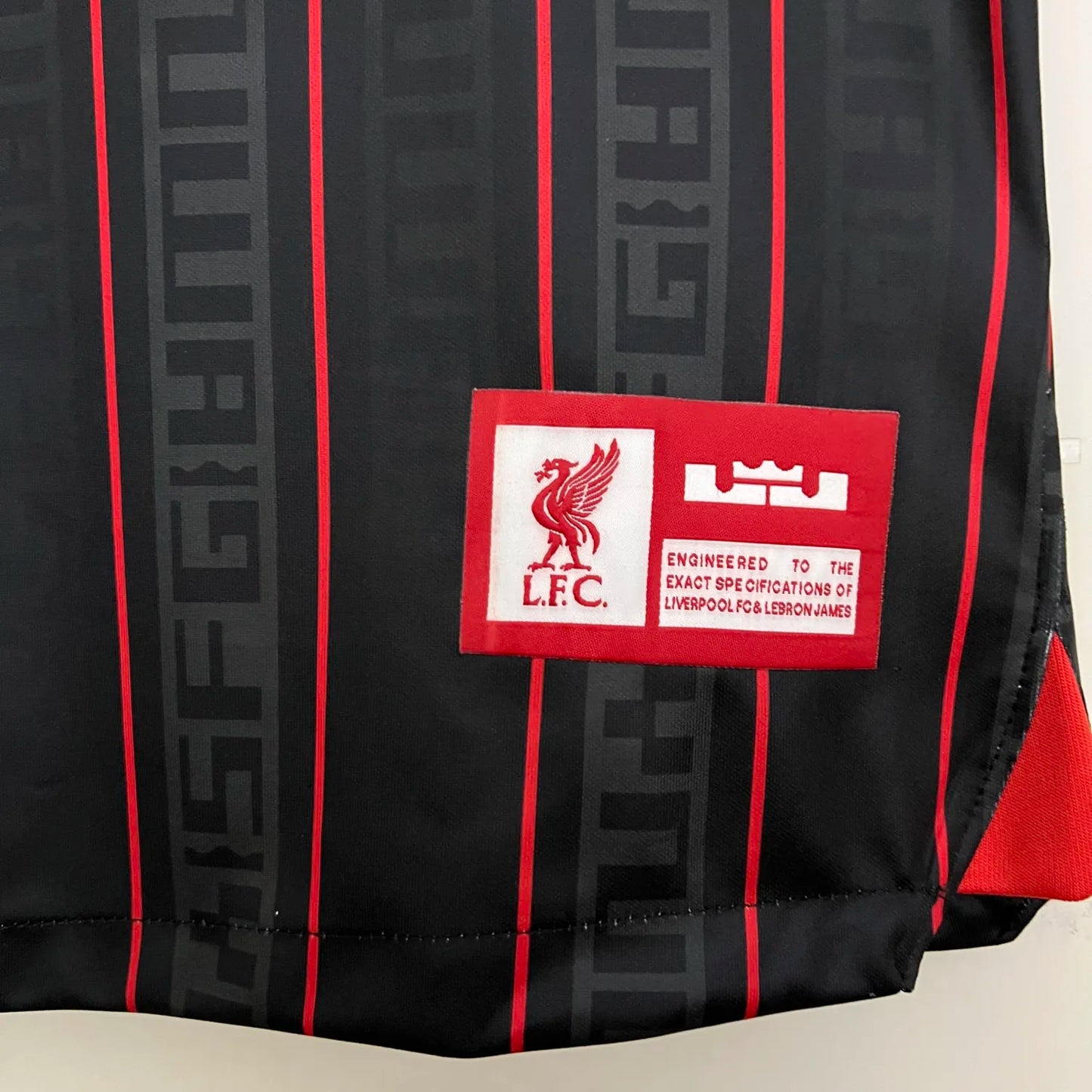 23-24 Liverpool Black x JAMES Fans Jersey