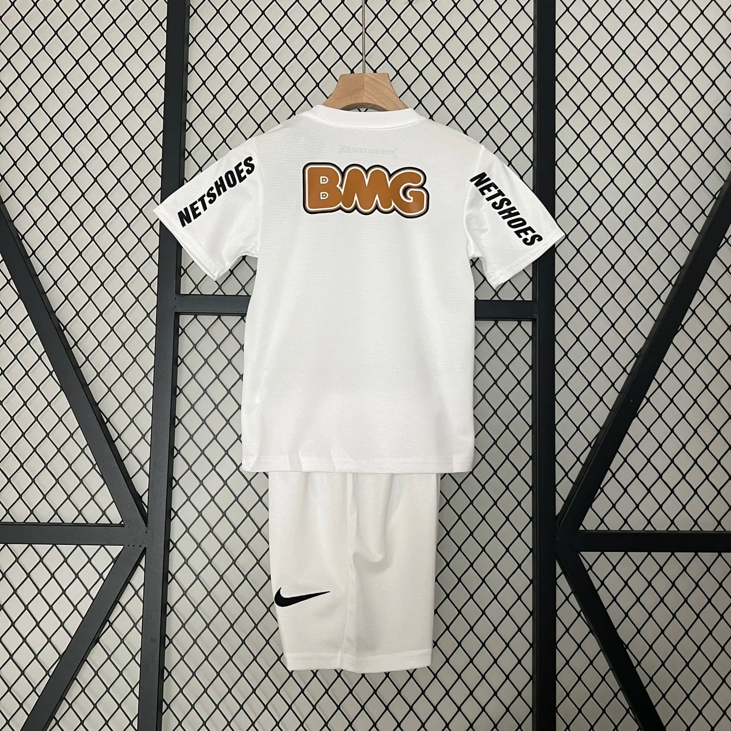 Retro 11-12 Santos Home Kids Kit