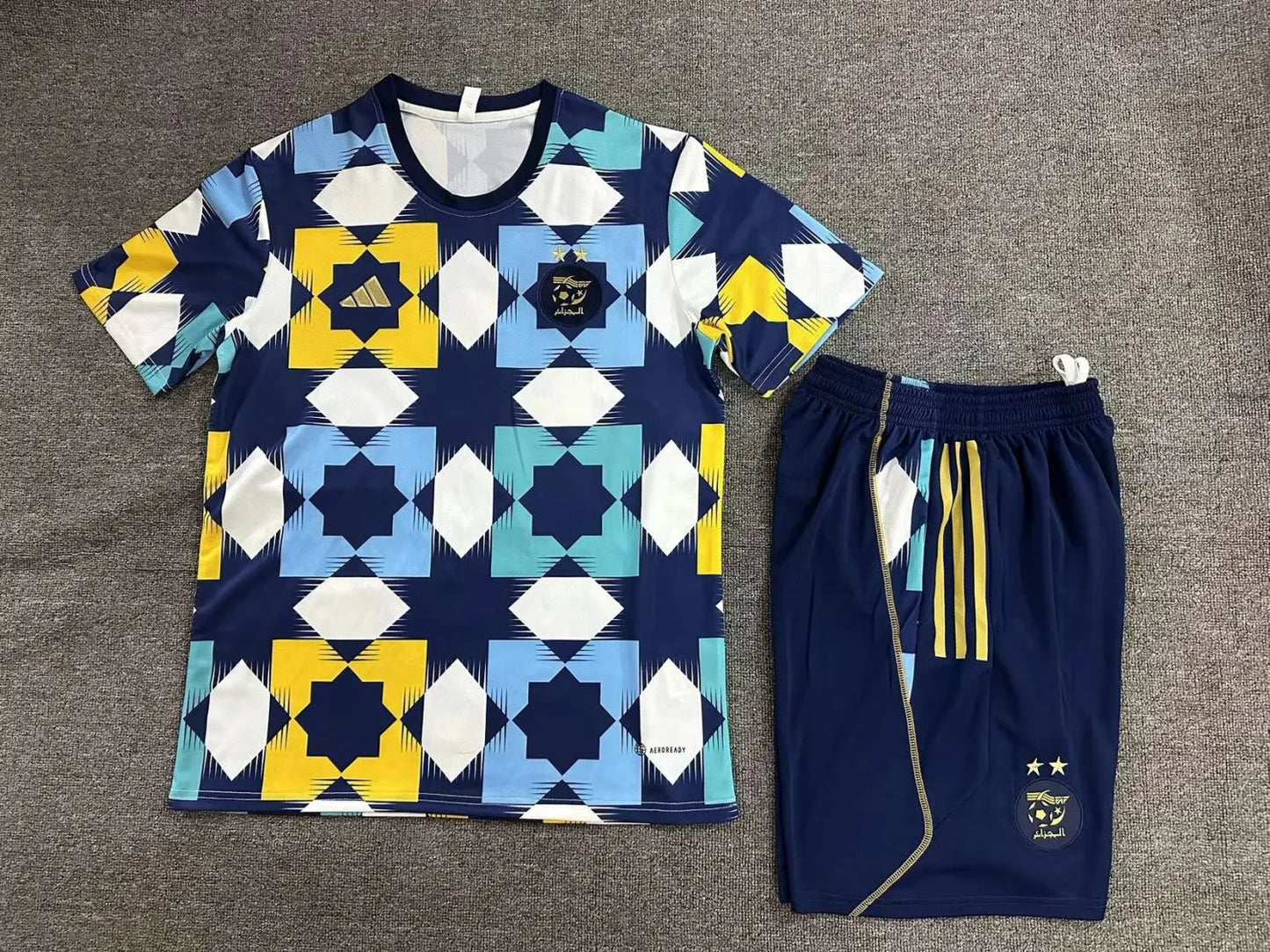 23-24 Algeria Short Sleeve Training Suit