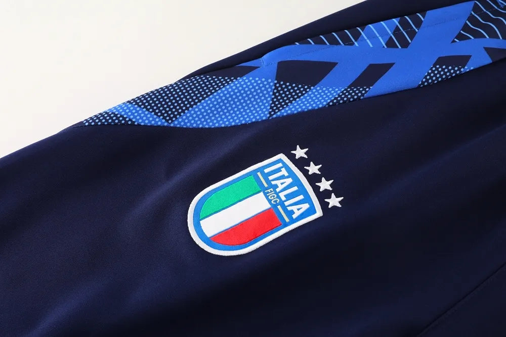 2024 Italy White Jacket Tracksuit
