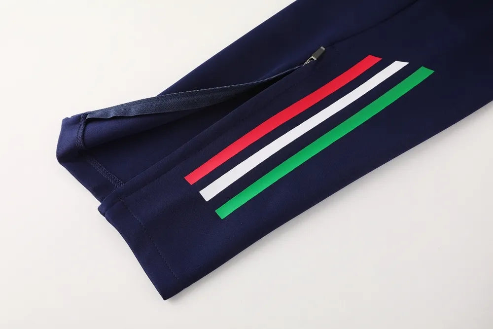 2024 Italy White Jacket Tracksuit