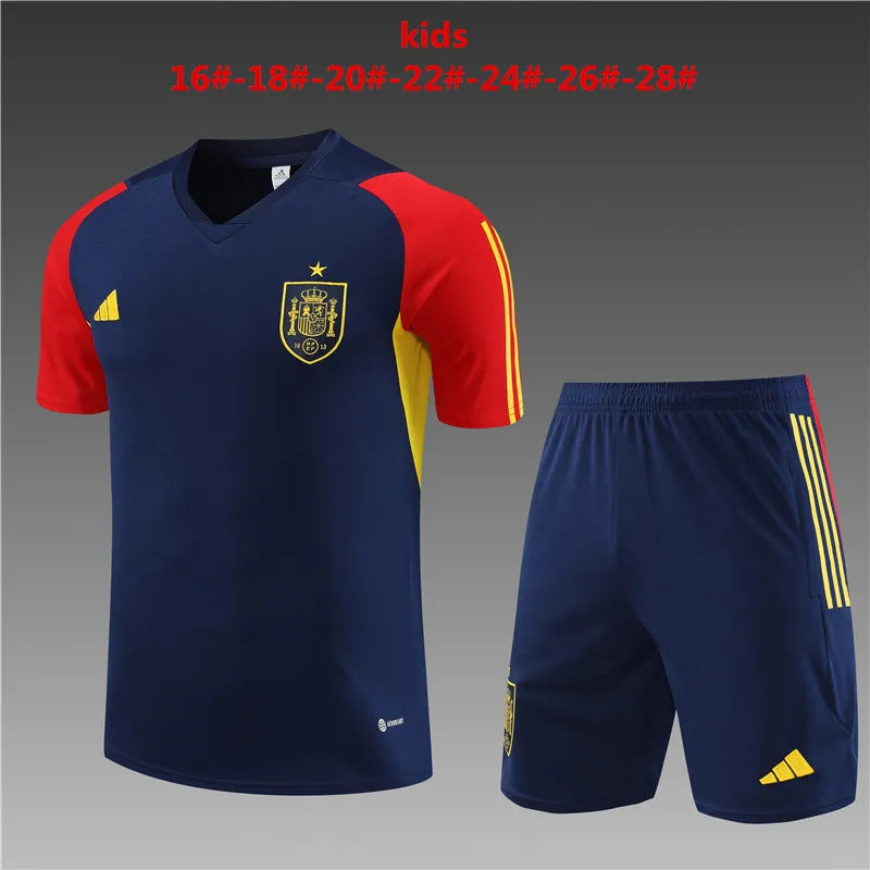23-24 Spain Short Sleeve Training Suit