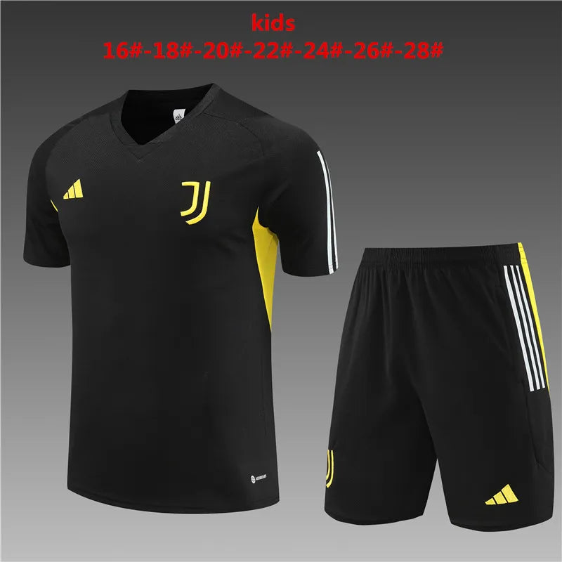 23-24 Juventus Short Sleeve Training Suit