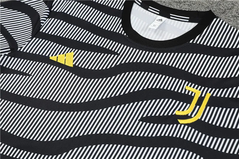 23-24 Juventus Short Sleeve Training Suit