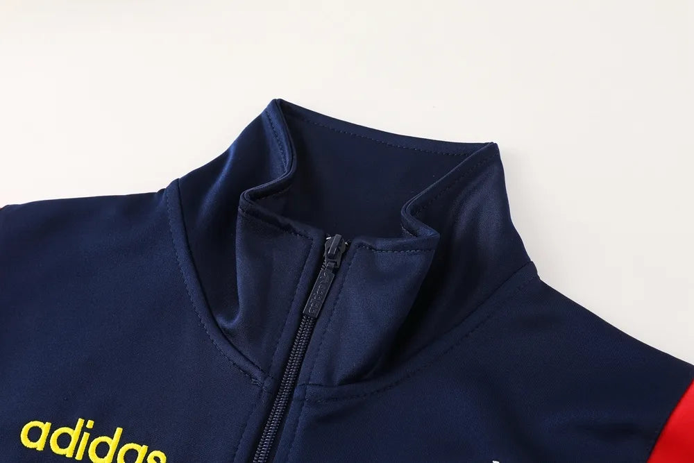 2024 Spain Dark Blue Jacket Tracksuit