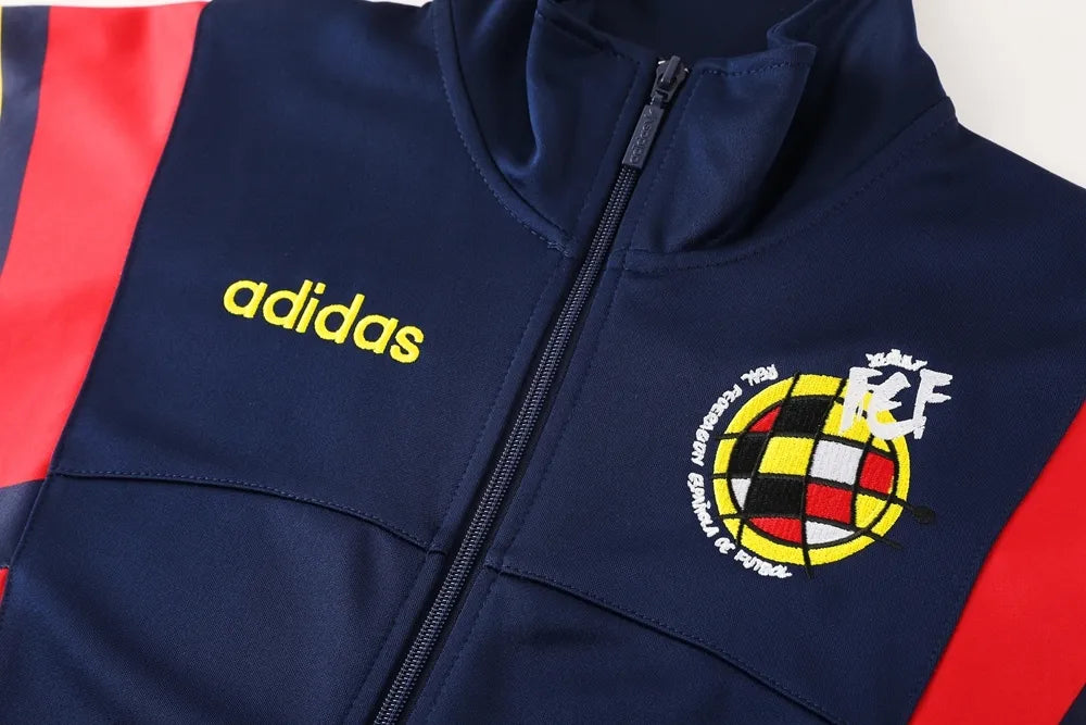 2024 Spain Dark Blue Jacket Tracksuit