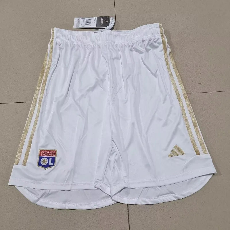 23-24 Olympique Lyonnais Home Shorts