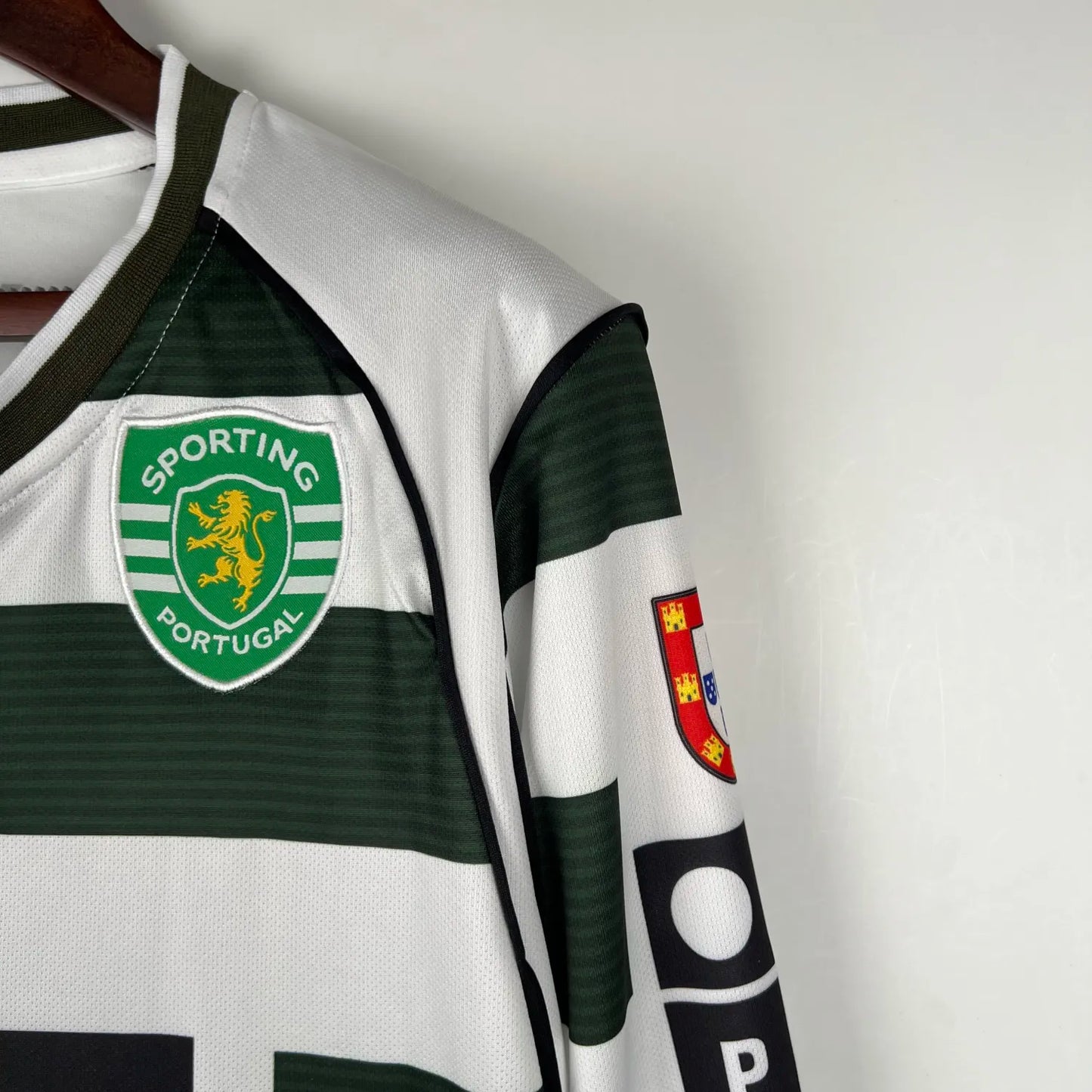 2001-03 Sporting CP Home Long Sleeve Retro Jersey