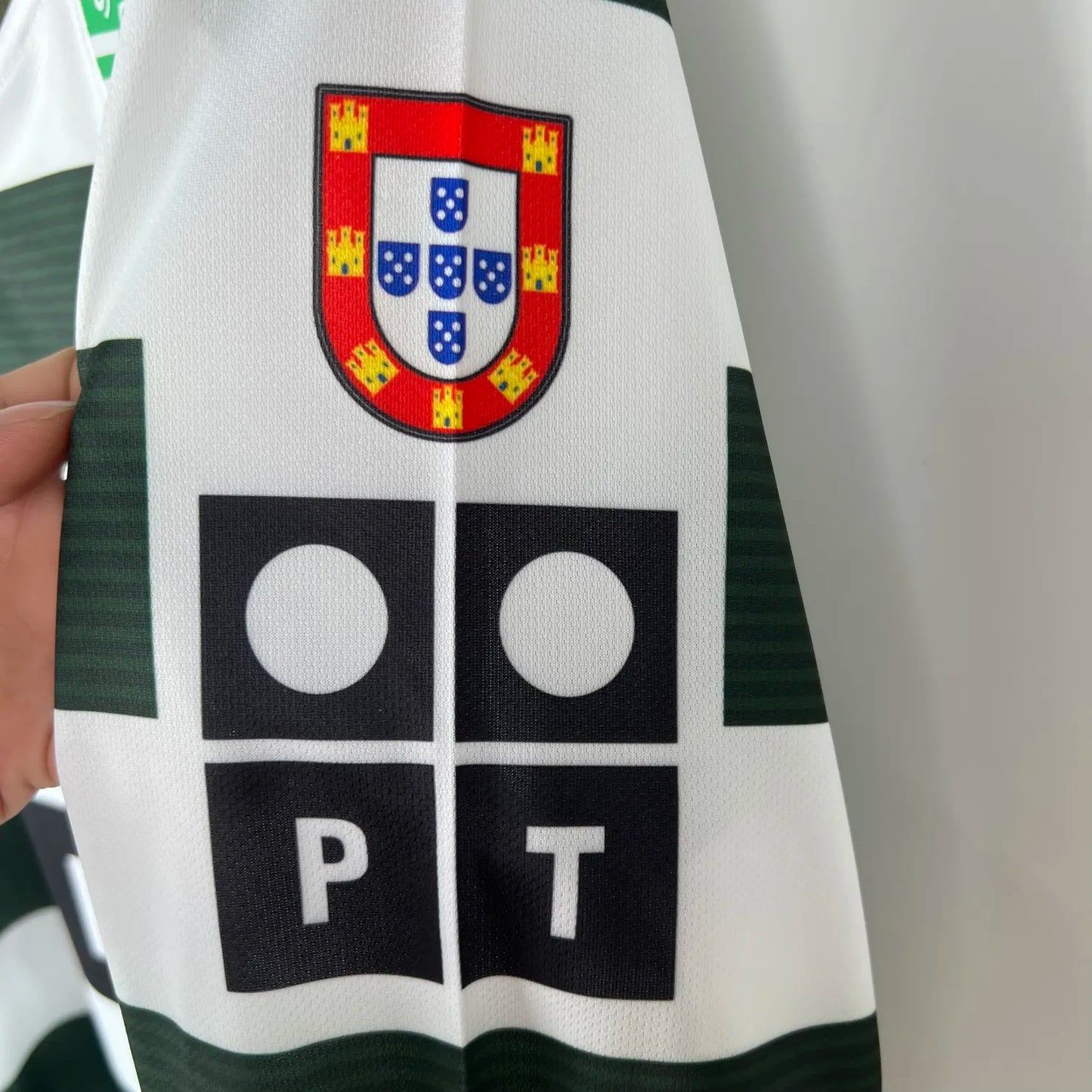 2001-03 Sporting CP Home Long Sleeve Retro Jersey
