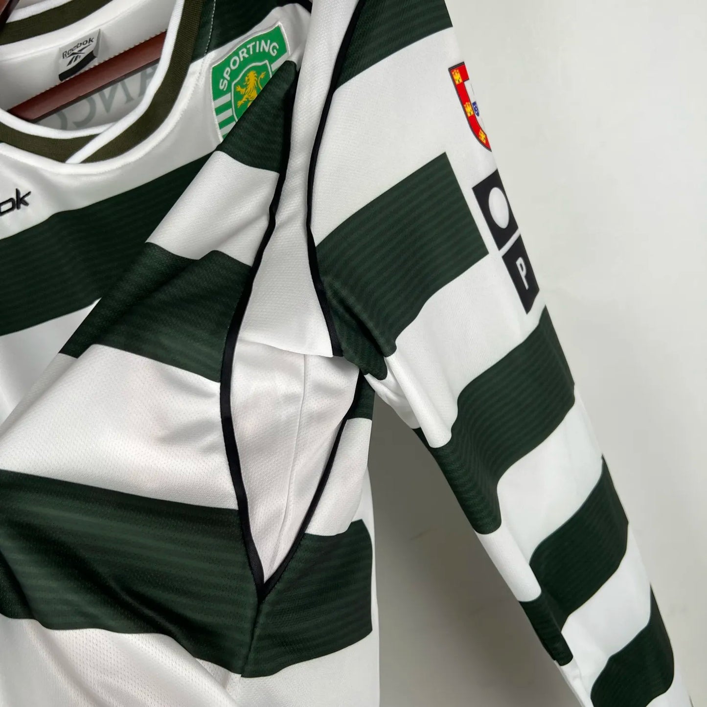 2001-03 Sporting CP Home Long Sleeve Retro Jersey