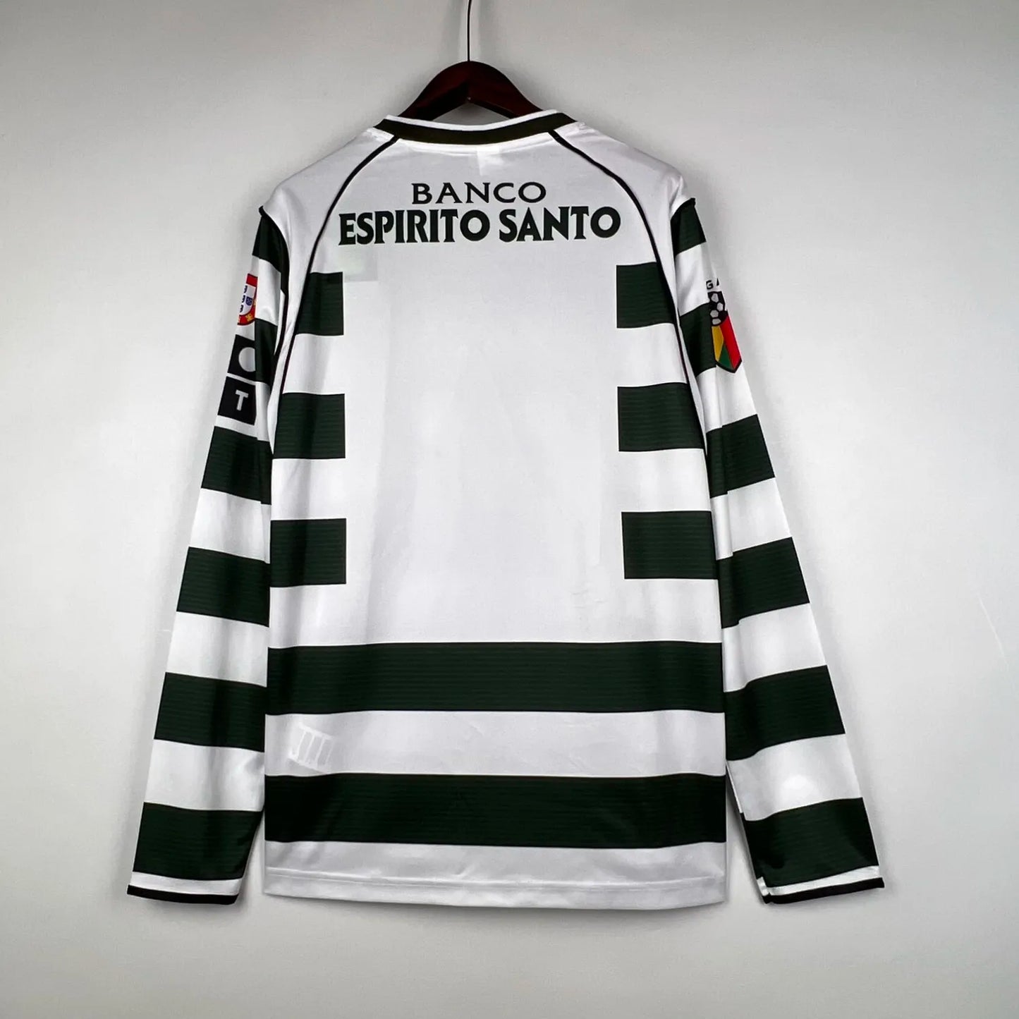 2001-03 Sporting CP Home Long Sleeve Retro Jersey