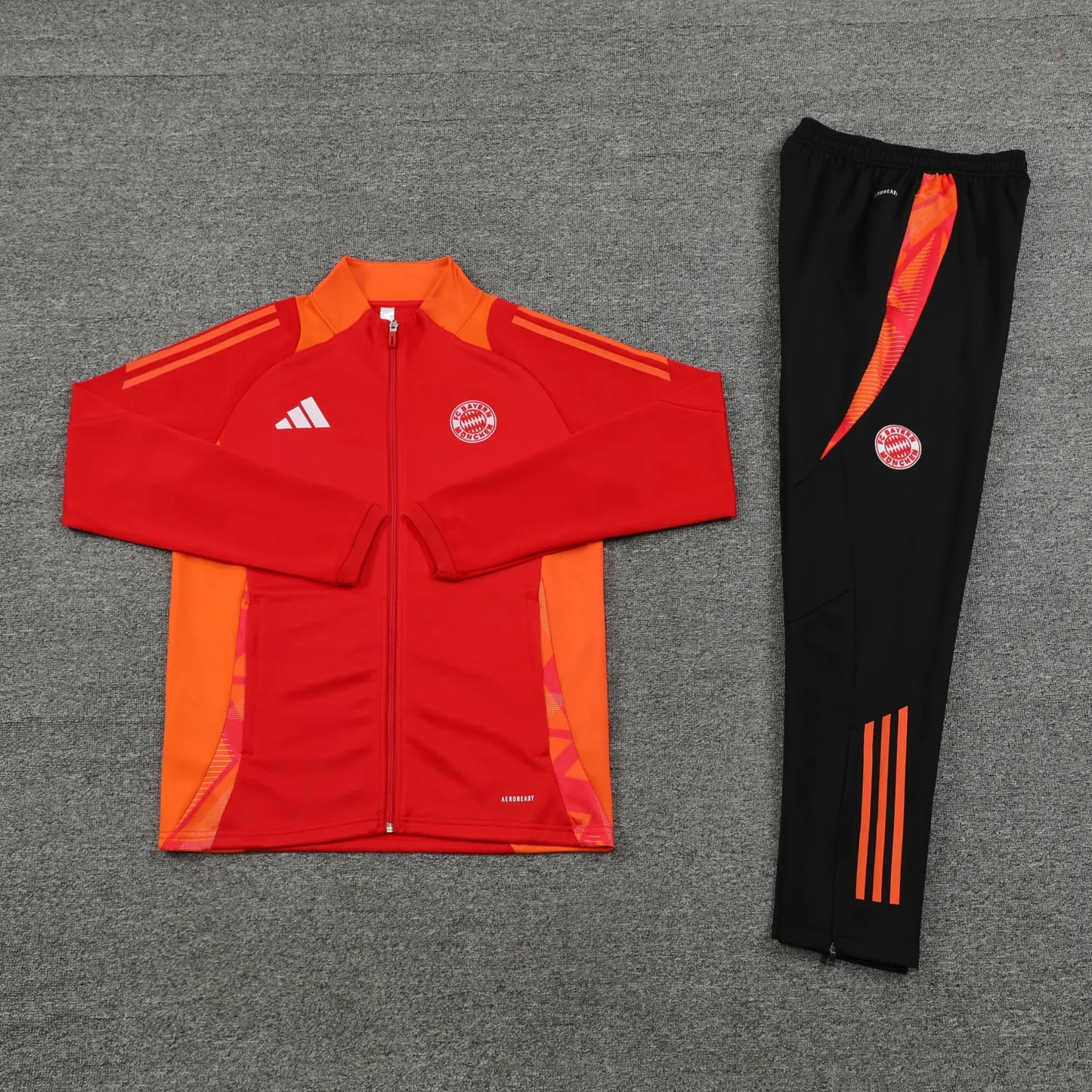 24-25 Bayern Munich Red Jacket Tracksuit