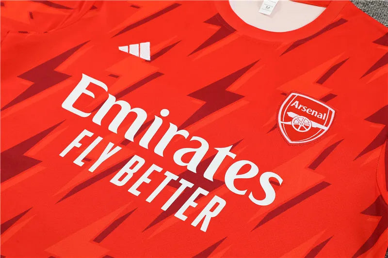 23-24 Arsenal Training Short Sleeve Suit