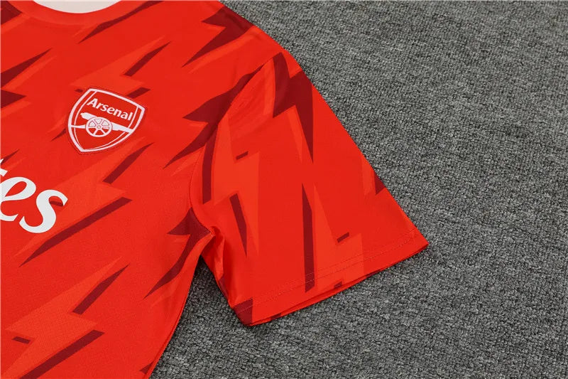 23-24 Arsenal Training Short Sleeve Suit