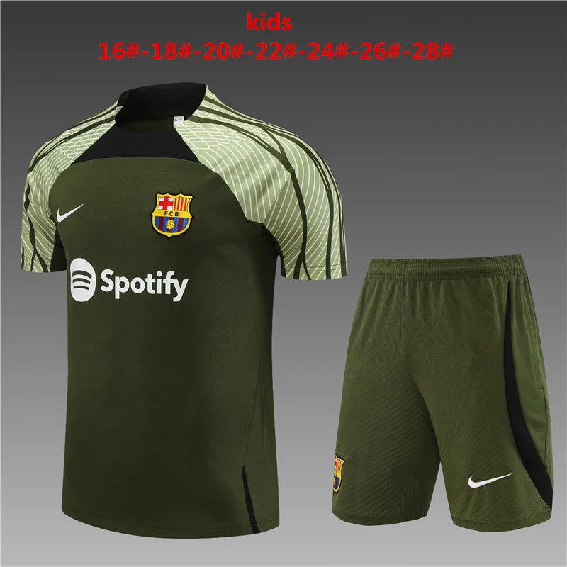 23-24 Barcelona Training Short Sleeve Suit