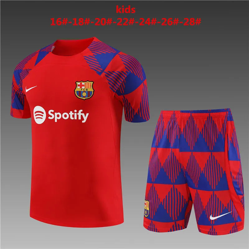 23-24 Barcelona Training Short Sleeve Suit
