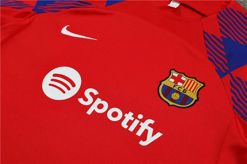 23-24 Barcelona Training Short Sleeve Suit
