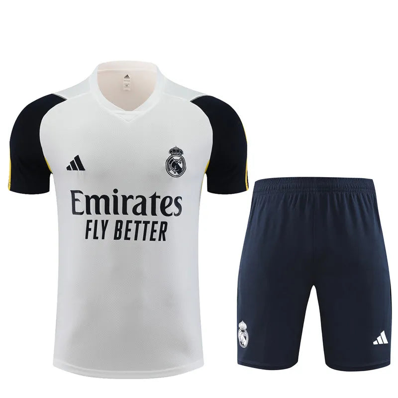 23-24 Real Madrid Training Short Sleeve Suit