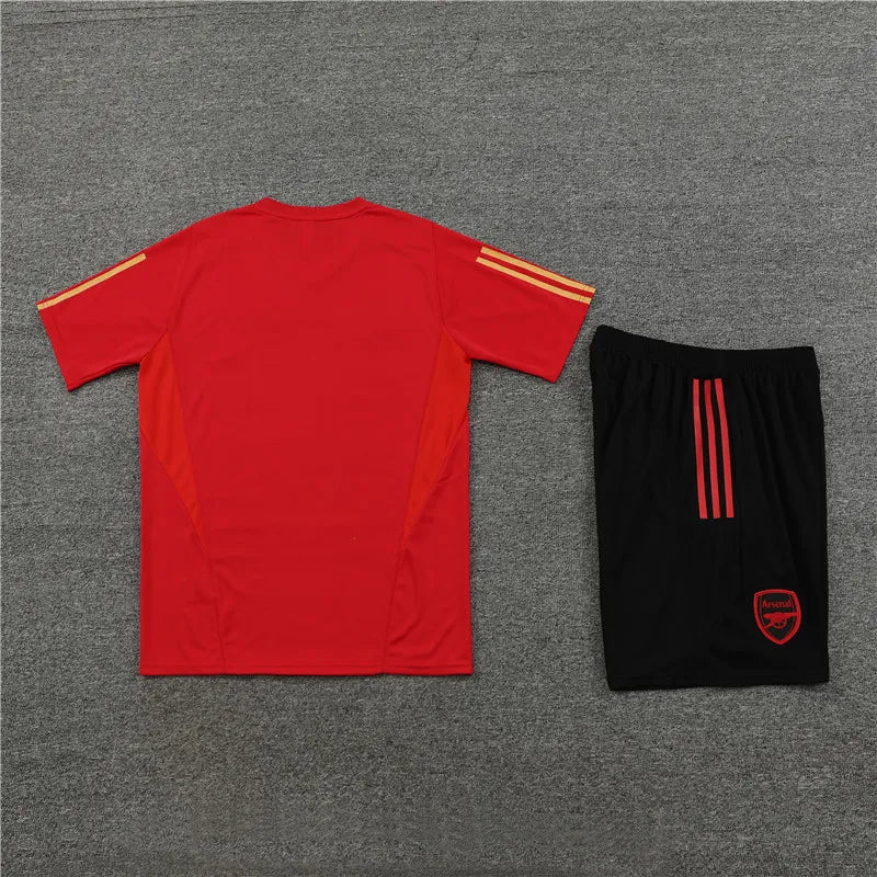 23-24 Arsenal Training Short Sleeve Suit