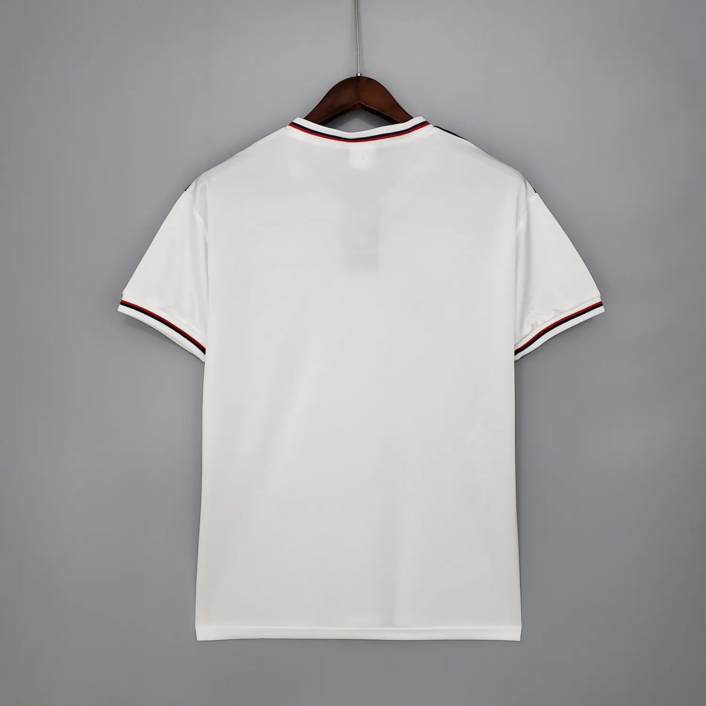 1982 England Home White Retro Jersey
