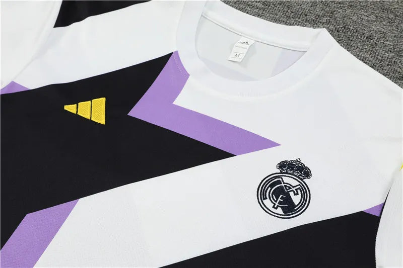 23-24 Real Madrid Camouflage Training Short Sleeve Suit