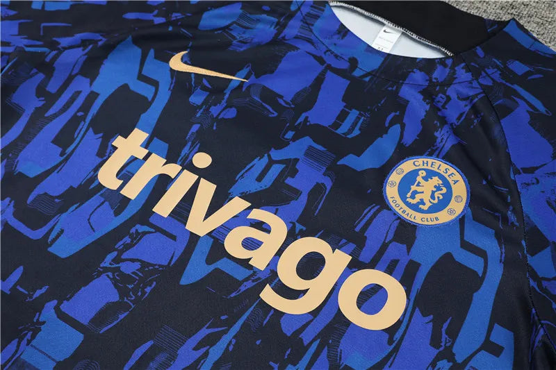 23-24 Chelsea Camouflage Training Short Sleeve Suit